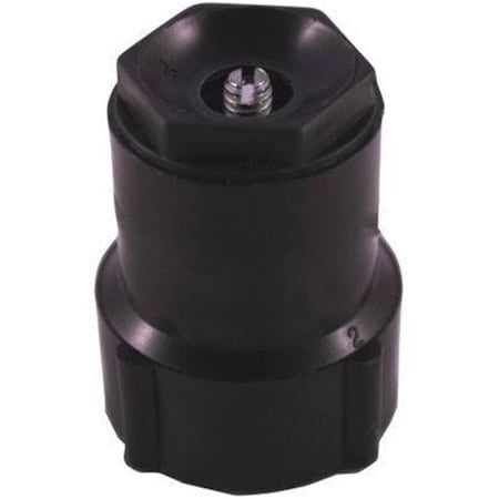 Arrowhead Brass Spray Shrub Head Plastic Quarter Circle, Black 72633